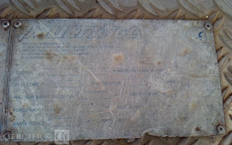 IVECO 35S11 AVEC NACELLE MULTITEL MX170 16M  BZ-789-BM