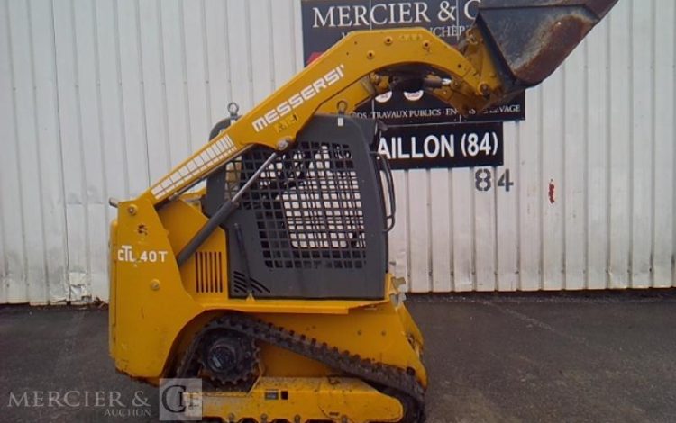 MESSERSI MINI CHARGEUR CTL-40T – 353H – AN2021 JAUNE D0001742