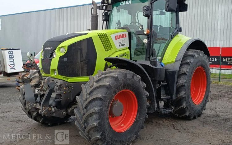 CLAAS TRACTEUR AGRICOLE AXION 810 – DIESEL – 6253 HEURES – ANNEE 2013  DB-071-VG
