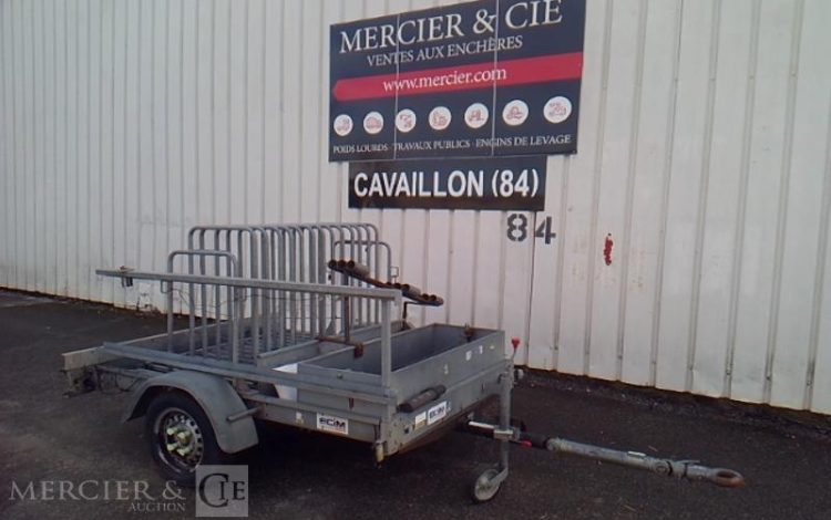 ECIM REMORQUE PORTE PANNEAU 750KG  DQ-497-WK