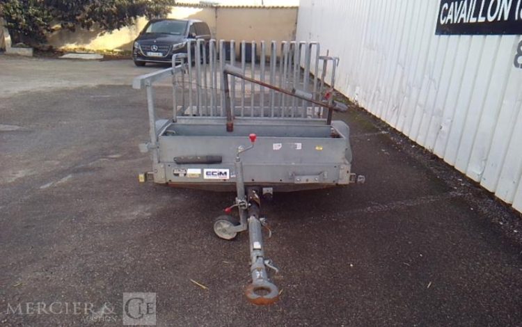 ECIM REMORQUE PORTE PANNEAU 750KG  DQ-497-WK
