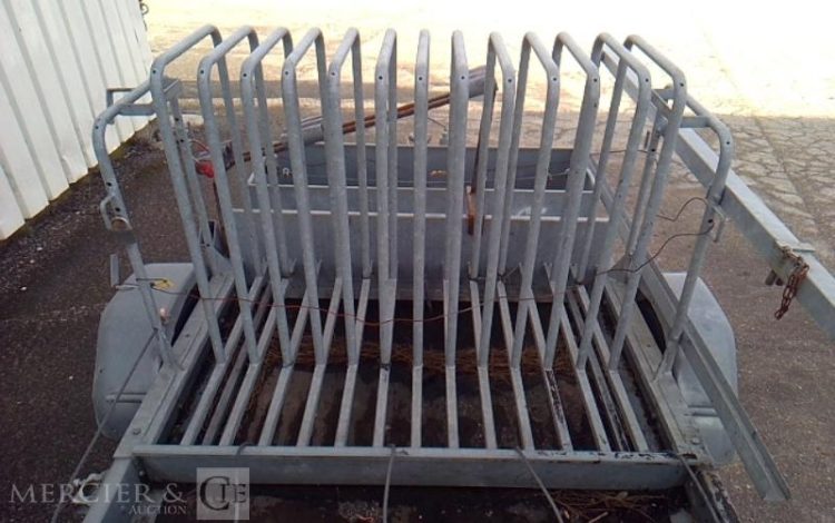 ECIM REMORQUE PORTE PANNEAU 750KG  DQ-497-WK