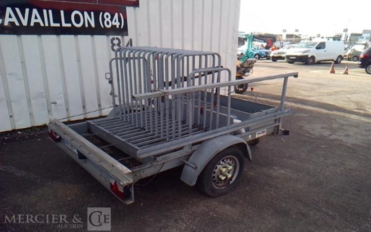 ECIM REMORQUE PORTE PANNEAU 750KG  DQ-497-WK
