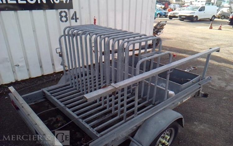 ECIM REMORQUE PORTE PANNEAU 750KG  DQ-497-WK