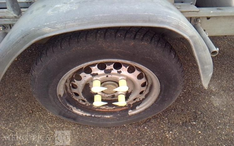 ECIM REMORQUE PORTE PANNEAU 750KG  DQ-497-WK