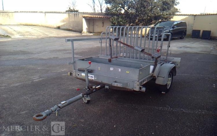 ECIM REMORQUE PORTE PANNEAU 750KG  DQ-497-WK
