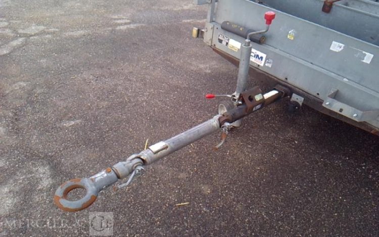 ECIM REMORQUE PORTE PANNEAU 750KG  DQ-497-WK