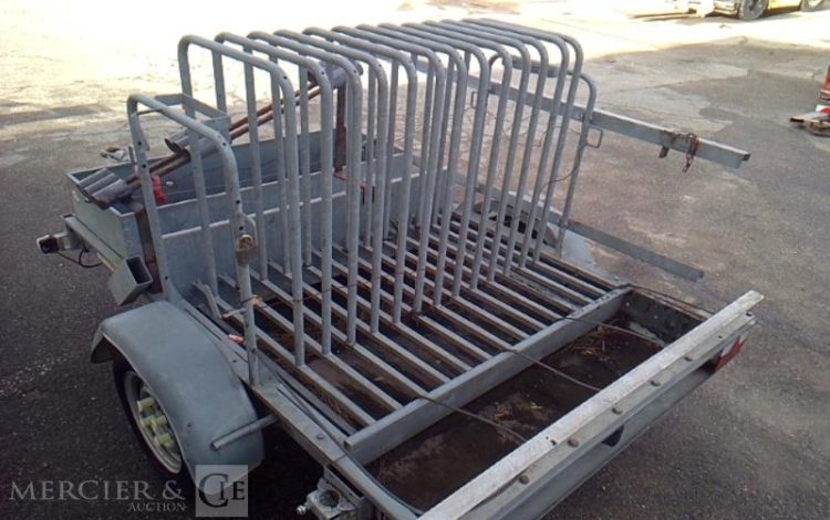 ECIM REMORQUE PORTE PANNEAU 750KG  DQ-497-WK