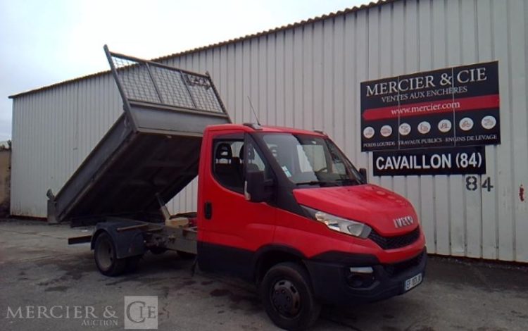 IVECO 35C13 BENNE SIMPLE CABINE COFFRE  EF-183-JA