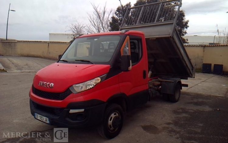 IVECO 35C13 BENNE SIMPLE CABINE COFFRE  EF-183-JA