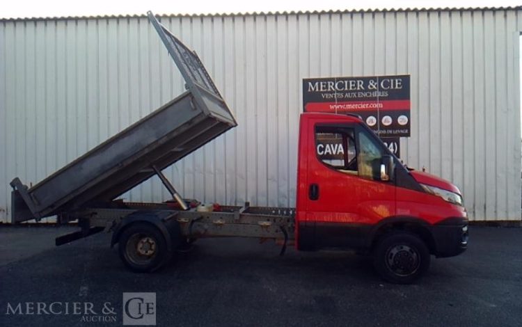 IVECO 35C13 BENNE SIMPLE CABINE COFFRE  EF-183-JA