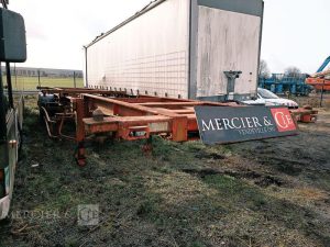 SEMI REMOQUE PORTE CONTENEUR – POUR PIECES SANS CG  EH-322-GZ