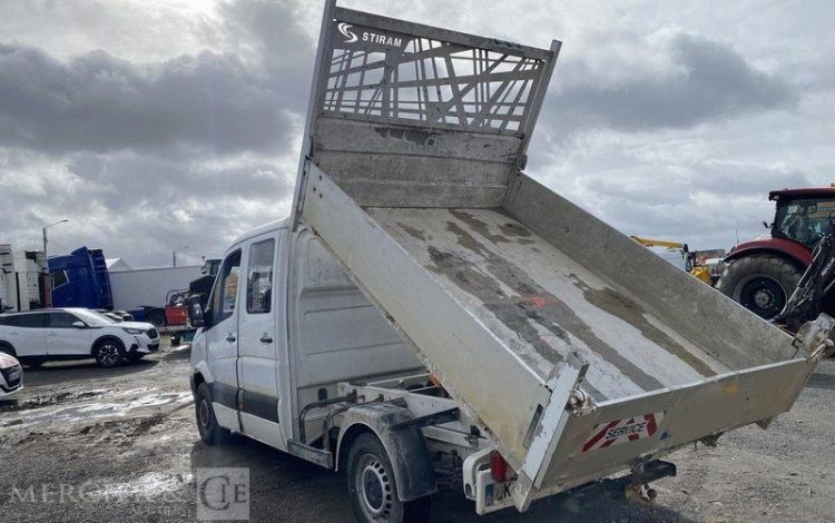 MERCEDES SPRINTER 314 3T5 6 PL DB CROCHET BLANC EK-725-LG