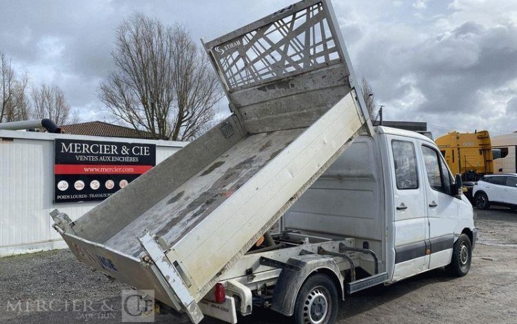 MERCEDES SPRINTER 314 3T5 6 PL DB CROCHET BLANC EK-725-LG