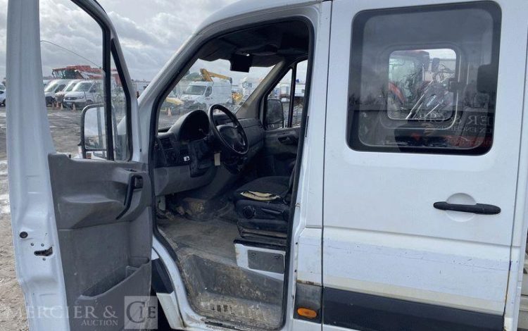 MERCEDES SPRINTER 314 3T5 6 PL DB CROCHET BLANC EK-725-LG
