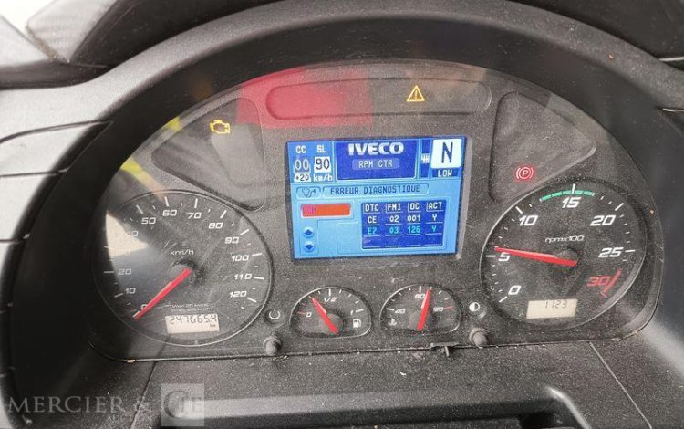 IVECO PORTEUR FOURGON GNC 19T  EX-807-XS