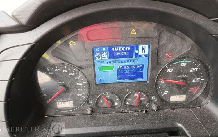 IVECO PORTEUR FOURGON GNC 19T  EX-807-XS