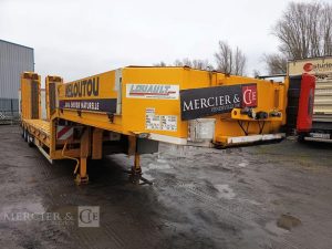 LOUAULT SEMI REMORQUE PORTE ENGIN SR34 3 ESSIEUX – PTAC 45 TONNES –  FC-354-HY