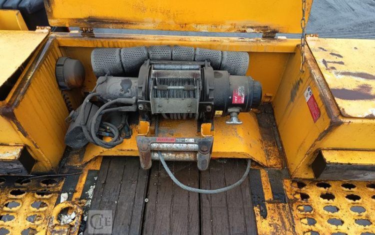 LOUAULT SEMI REMORQUE PORTE ENGIN SR34 3 ESSIEUX – PTAC 45 TONNES –  FC-354-HY