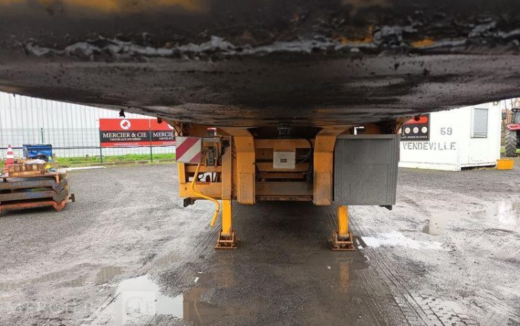 LOUAULT SEMI REMORQUE PORTE ENGIN SR34 3 ESSIEUX – PTAC 45 TONNES –  FC-354-HY