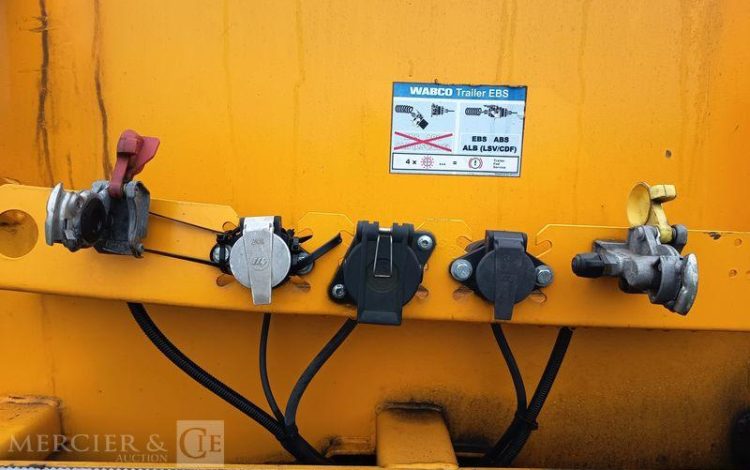 LOUAULT SEMI REMORQUE PORTE ENGIN SR34 3 ESSIEUX – PTAC 45 TONNES –  FC-354-HY