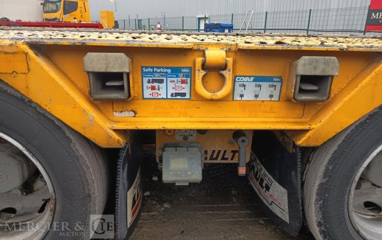 LOUAULT SEMI REMORQUE PORTE ENGIN SR34 3 ESSIEUX – PTAC 45 TONNES –  FC-354-HY