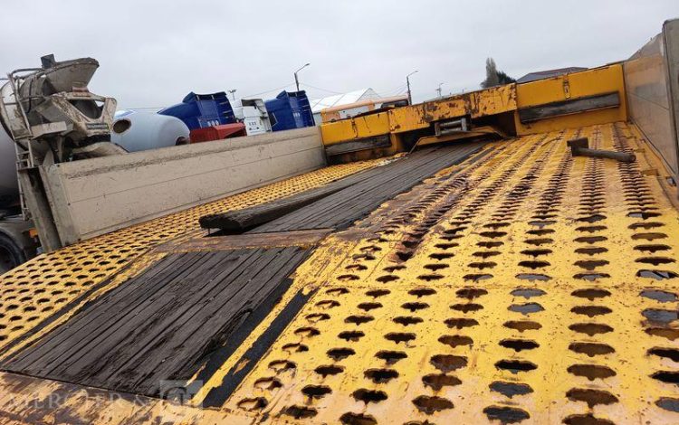 LOUAULT SEMI REMORQUE PORTE ENGIN SR34 3 ESSIEUX – PTAC 45 TONNES –  FC-354-HY