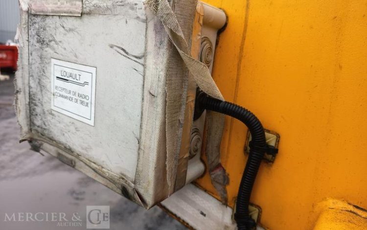 LOUAULT SEMI REMORQUE PORTE ENGIN SR34 3 ESSIEUX – PTAC 45 TONNES –  FC-354-HY