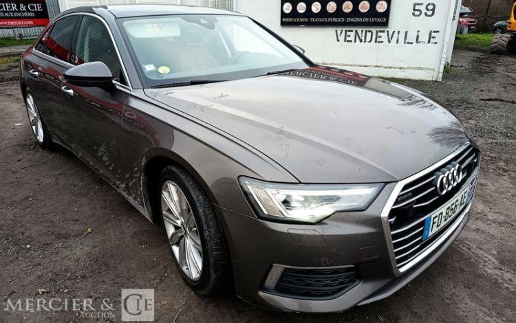 AUDI A6 3.0 50 TDI 285ch MHEV AVUS QUATTRO TIPTRONIC – 81434 KMS – ANNEE 2019 GRIS FD-856-AE