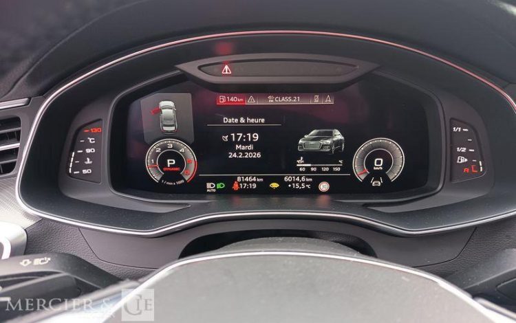 AUDI A6 3.0 50 TDI 285ch MHEV AVUS QUATTRO TIPTRONIC – 81434 KMS – ANNEE 2019 GRIS FD-856-AE