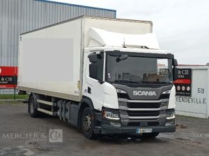 SCANIA PORTEUR FOURGON GNC 19T  FG-927-TT