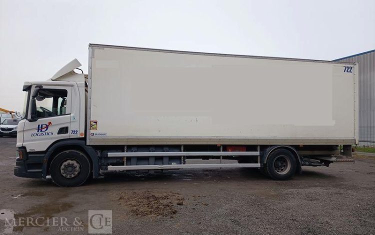 SCANIA PORTEUR FOURGON GNC 19T  FG-927-TT