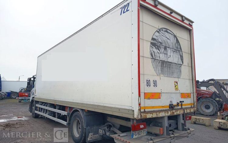 SCANIA PORTEUR FOURGON GNC 19T  FG-927-TT