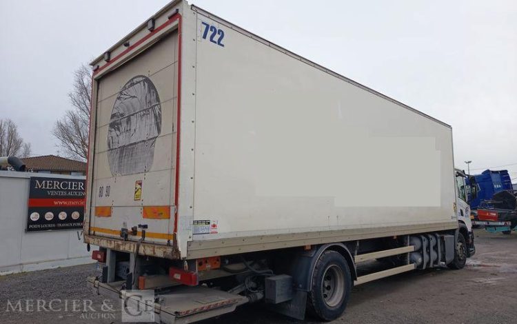 SCANIA PORTEUR FOURGON GNC 19T  FG-927-TT
