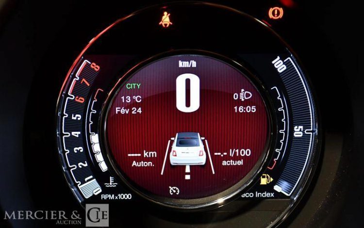 FIAT 500 1.2 70ch LOUNGE GRIS FH-026-XT