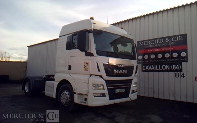 MAN TGX 18.500 4X2 PTAC 19T BLANC FJ-345-DH