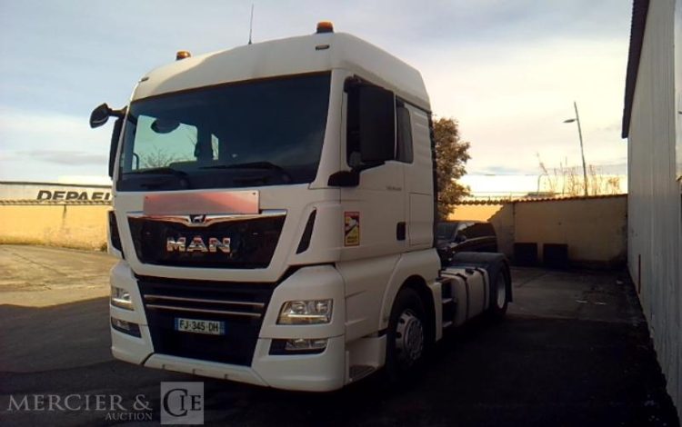 MAN TGX 18.500 4X2 PTAC 19T BLANC FJ-345-DH