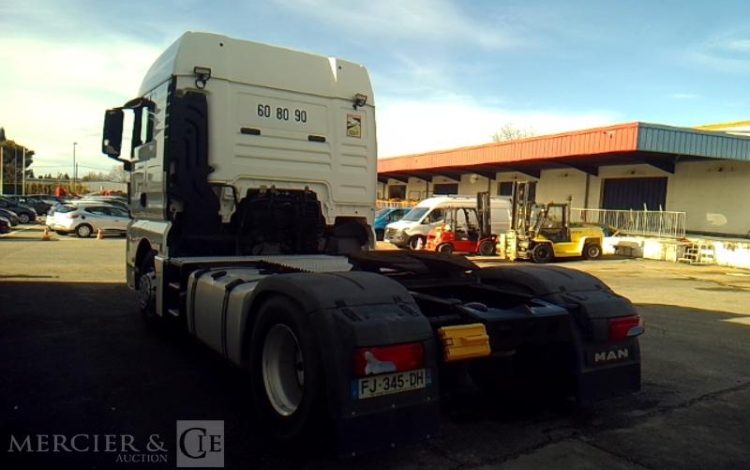 MAN TGX 18.500 4X2 PTAC 19T BLANC FJ-345-DH