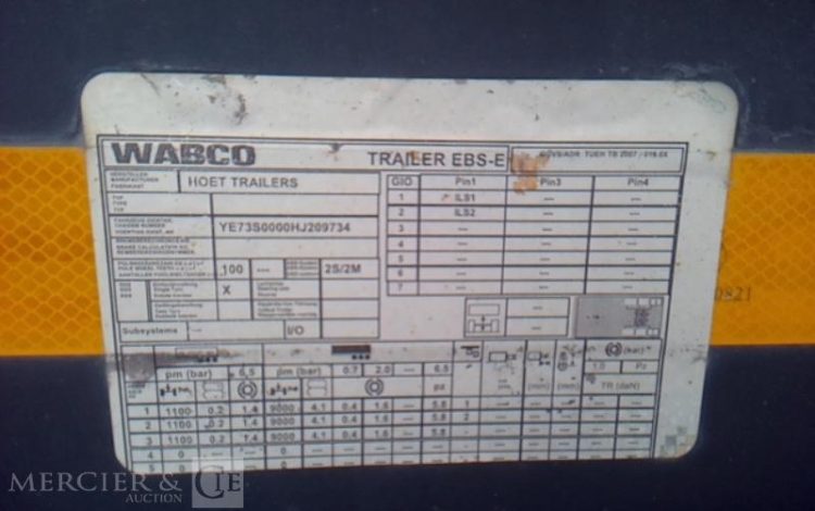 TURBOS HOET BENNE  FJ-984-YG