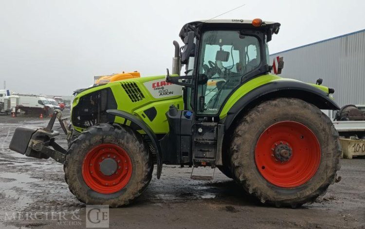 CLAAS TRACTEUR AGRICOLE AXION 830 CMATIC DIESEL – 3353 HEURES – ANNEE 2019  FJ-992-NF