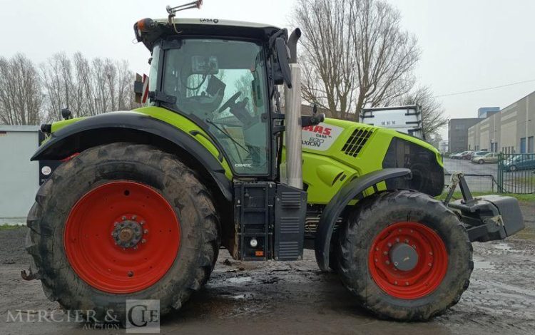 CLAAS TRACTEUR AGRICOLE AXION 830 CMATIC DIESEL – 3353 HEURES – ANNEE 2019  FJ-992-NF