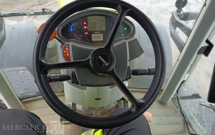 CLAAS TRACTEUR AGRICOLE AXION 830 CMATIC DIESEL – 3353 HEURES – ANNEE 2019  FJ-992-NF