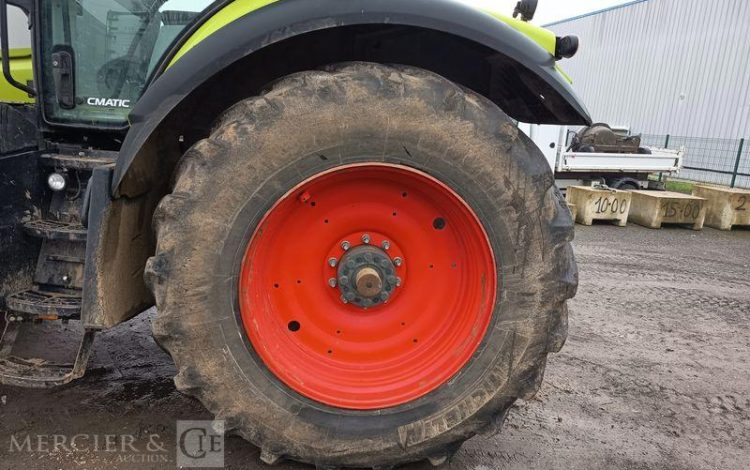 CLAAS TRACTEUR AGRICOLE AXION 830 CMATIC DIESEL – 3353 HEURES – ANNEE 2019  FJ-992-NF