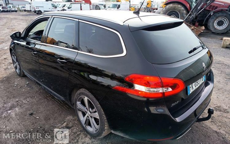 PEUGEOT 308 SW 1,6 BLUEHDI 120 S&S GT LINE – DIESEL – 136797 KMS – ANNEE 2019 BLANC FK-093-FB
