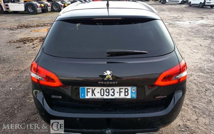 PEUGEOT 308 SW 1,6 BLUEHDI 120 S&S GT LINE – DIESEL – 136797 KMS – ANNEE 2019 BLANC FK-093-FB