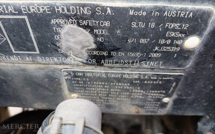 CASE TRACT IH PUMA 220 CVX- DIESEL – ANNEE 2019  FM-471-VK