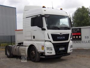 MAN TGX 18.510 4×2 BL SA PTRA 44 TONNES – 320185 KMS – ANNEE 2020 BLANC FQ-692-SJ