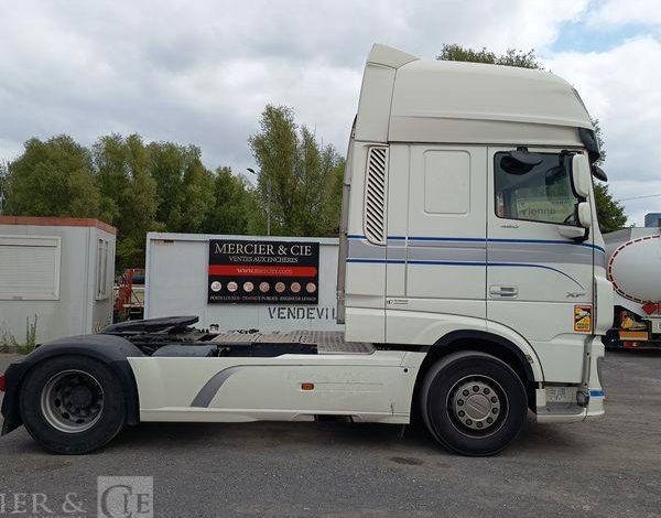 DAF XF 480 – PTRA : 44 TONNES – DIESEL – 772624 KMS – ANNEE 2020 BLANC FR-090-BJ