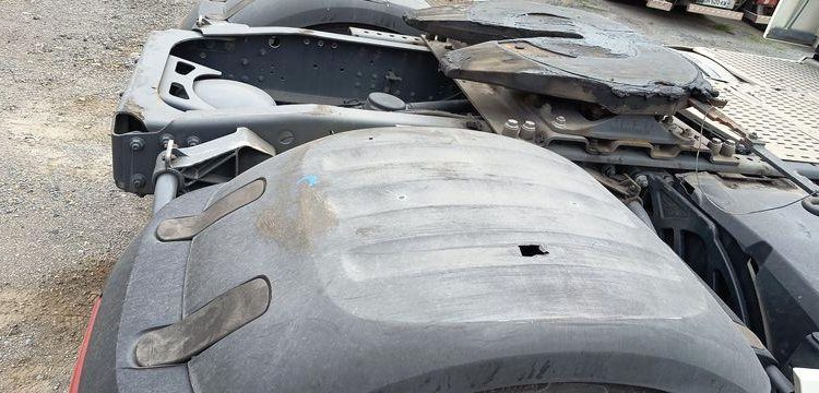 DAF XF 480 – PTRA : 44 TONNES – DIESEL – 772624 KMS – ANNEE 2020 BLANC FR-090-BJ