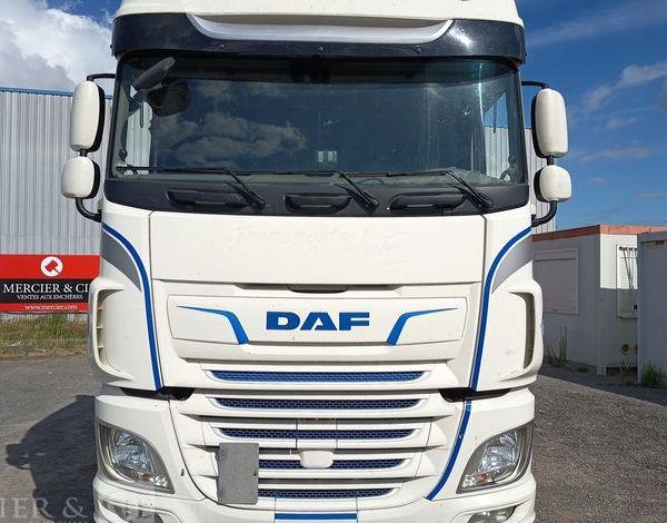 DAF XF 480 FT – PTRA : 44 TONNES – DIESEL –  840877 KMS – ANNEE 2020 BLANC FR-093-BJ